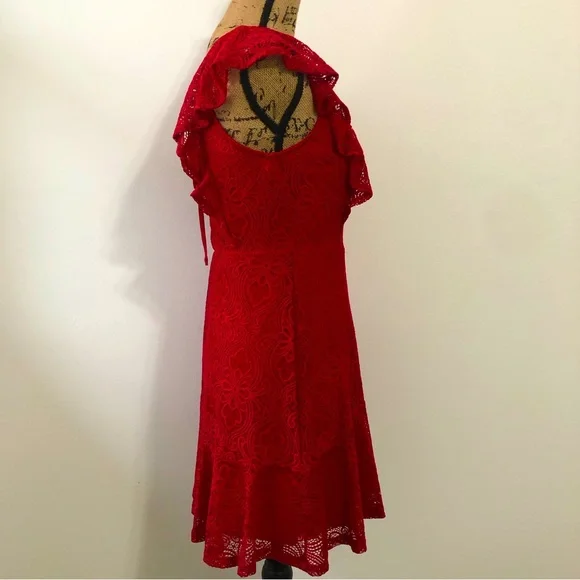 NWT! Speechless Red Dress Size Small - Picture 2 of 12